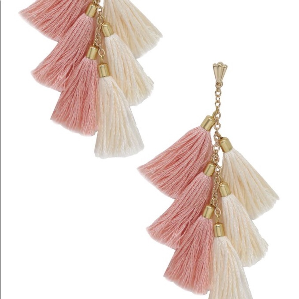 Ettika tassel earrings.  Never been worn.